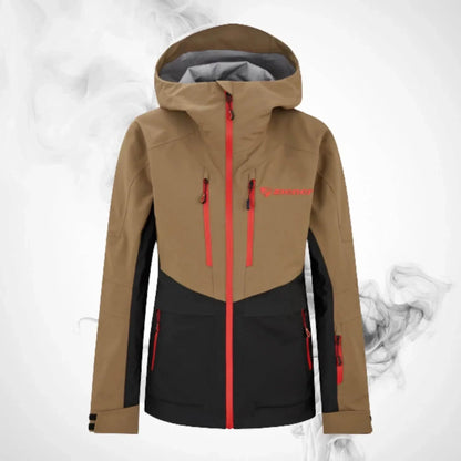 Ski Jacket Ziener Trivor Lady Padded Walnut Red - 2023/24 | Dash Racegear