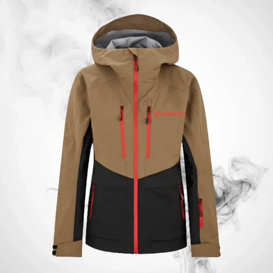 Ski Jacket Ziener Trivor Lady Padded Walnut Red - 2023/24 | Dash Racegear