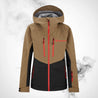 Ski Jacket Ziener Trivor Lady Padded Walnut Red - 2023/24 - Dash Racegear Store