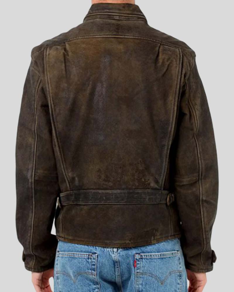 Skyfall James Bond Leather Jacket Leather Jacket unisex detail view 2 | Dash Racegear — Daniel Craig Skyfall Leather Jacket