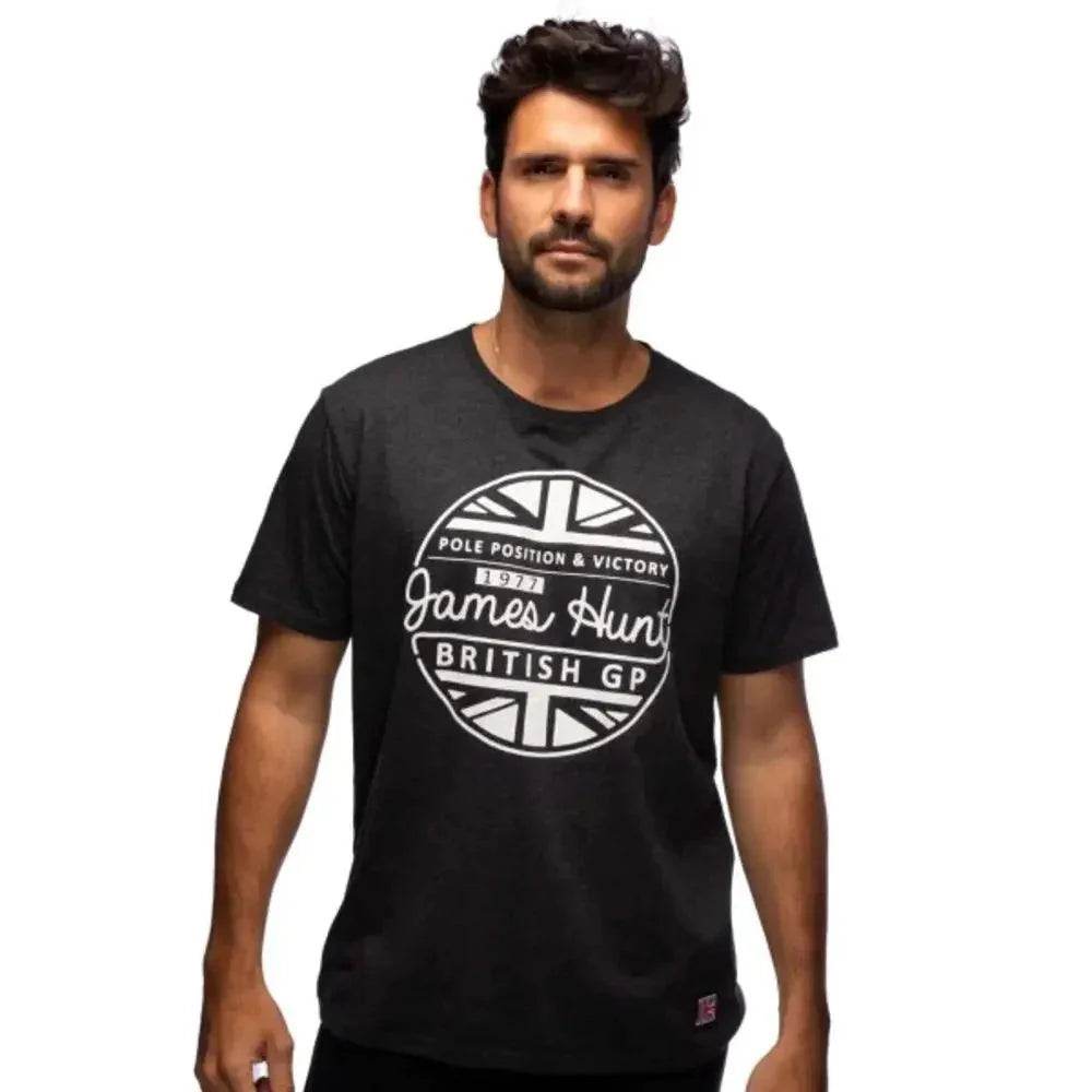 James Hunt T-Shirt British GP - Dash Racegear Store