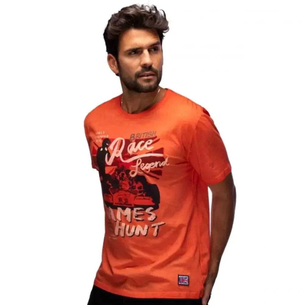 James Hunt T-Shirt Race Legend - Dash Racegear Store