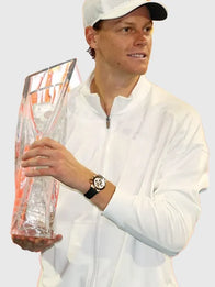 Jannik Sinner 2026 Miami Open Jacket Jacket unisex detail view 3 | Dash Racegear — White Miami Open 2026 track jacket inspired by Jannik Sinner, ideal for training or casual wear.
