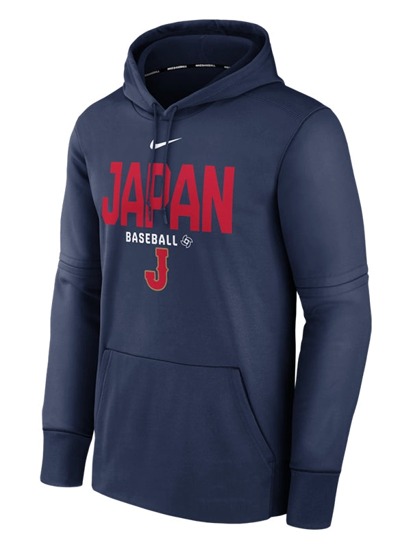 Japan 2026 World Baseball Classic Hoodie Hoodie unisex detail view 2 | Dash Racegear — Navy Japan 2026 World Baseball Classic Nike Hoodie, fleece-lined comfort with standout team branding.