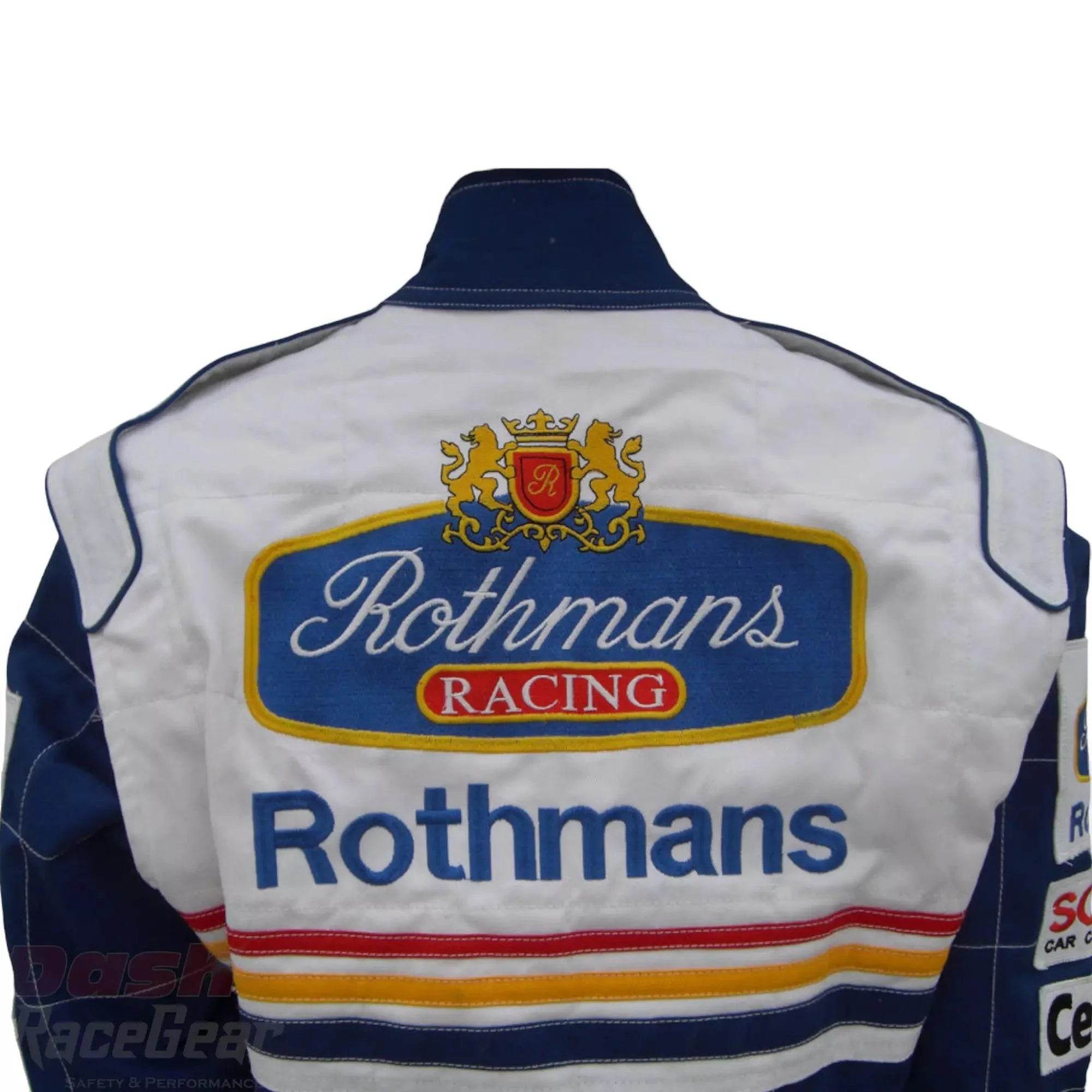 Jaques Villeneuve 1997 Replica F1 Embroidered Racing suit / Williams F1 - Dash Racegear Store