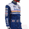 Jaques Villeneuve 1997 Replica F1 Embroidered Racing suit / Williams F1 - 4X - Large / Euro 66