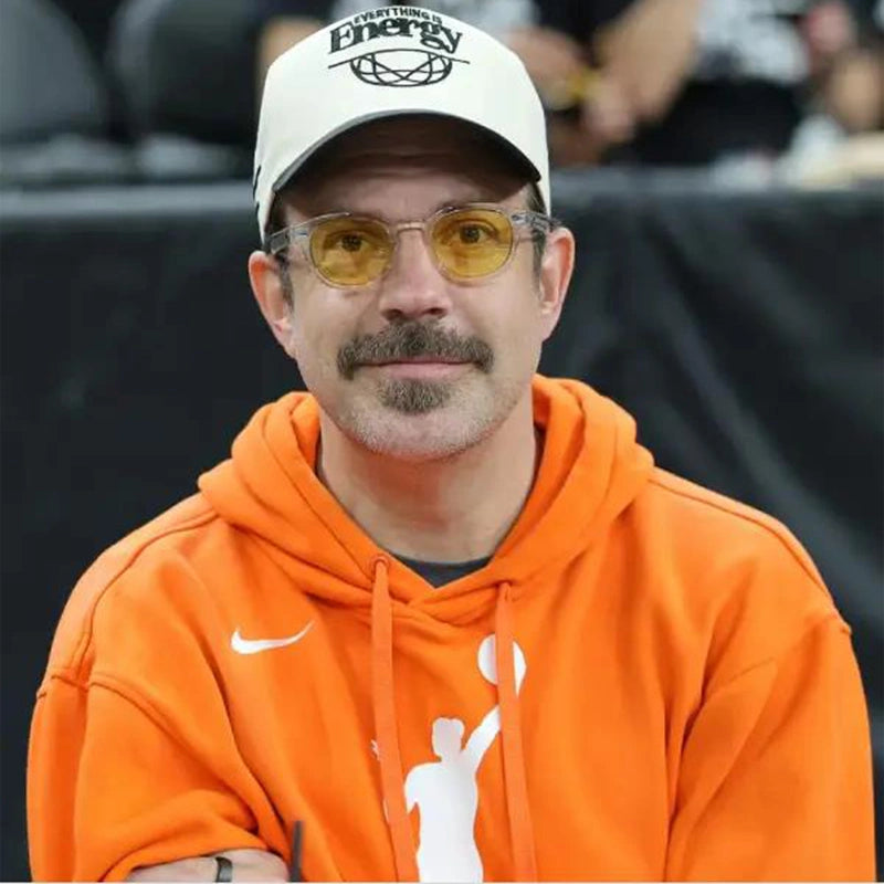 Jason Sudeikis Nike WNBA Hoodie Hoodie unisex front product view | Dash Racegear — Nike Hoodie Drop – WNBA Logo Pullover Worn by Sudeikis