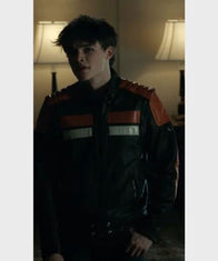 Titans Jason Todd Cafe Racer Jacket Jacket unisex detail view 2 | Dash Racegear — Titans Curran Walters Black Cafe Racer Jacket