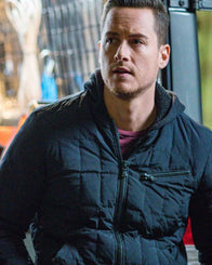Chicago PD Jay Halstead Blue Bomber Jacket Bomber Jacket unisex detail view 4 | Dash Racegear — Jesse Lee Soffer Chicago PD Bomber Jacket