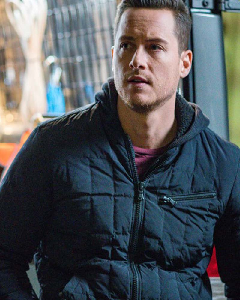 Chicago PD Jay Halstead Blue Bomber Jacket Bomber Jacket unisex detail view 4 | Dash Racegear — Jesse Lee Soffer Chicago PD Bomber Jacket