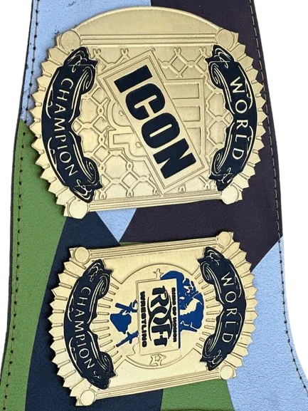 Jay Briscoe ROH world Heavyweight Championship Wrestling Title Belt - 5 | Dash Racegear
