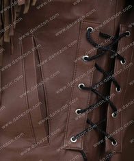 Tiger King Murder Mayhem and Madness Joe Exotic Jacket Jacket unisex detail view 5 | Dash Racegear — Tiger King Murder Mayhem and Madness Joe Exotic Leather Jacket