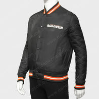 John Carpenters Halloween 1978 Jacket Jacket unisex detail view 5 | Dash Racegear — Halloween 1978 Bomber Black Jacket