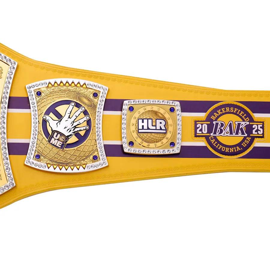 WWE John Cena Farewell Tour 2025 Bakersfield Spinner Championship Belt - 7 | Dash Racegear