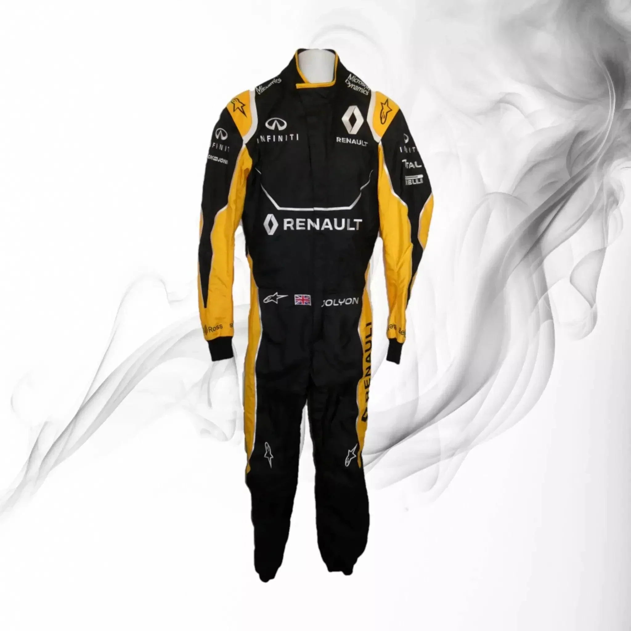 Jolyon Palmer 2016 Renault Sport F1 promotional race suit - 4X - Large / Euro 66