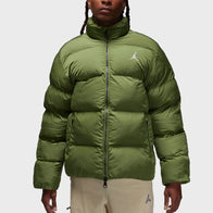 Jordan Essentials Puffer Jacket Puffer Jacket unisex front product view | Dash Racegear — Men And Women Jordan Essentials Puffer Jacket