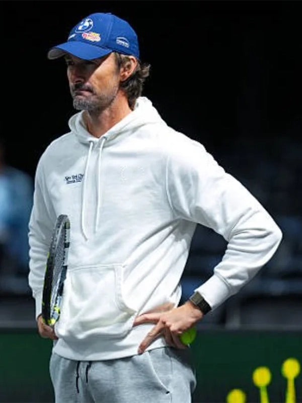 Juan Carlos Ferrero Rolex Paris Masters Hoodie Hoodie unisex detail view 3 | Dash Racegear — Exclusive Rolex Paris Masters Hoodie Juan Carlos Ferrero Edition