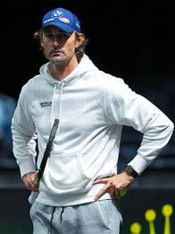 Juan Carlos Ferrero Rolex Paris Masters Hoodie Hoodie unisex detail view 2 | Dash Racegear — Juan Carlos Ferrero Paris Masters 2025 Hoodie – Tennis Streetwear