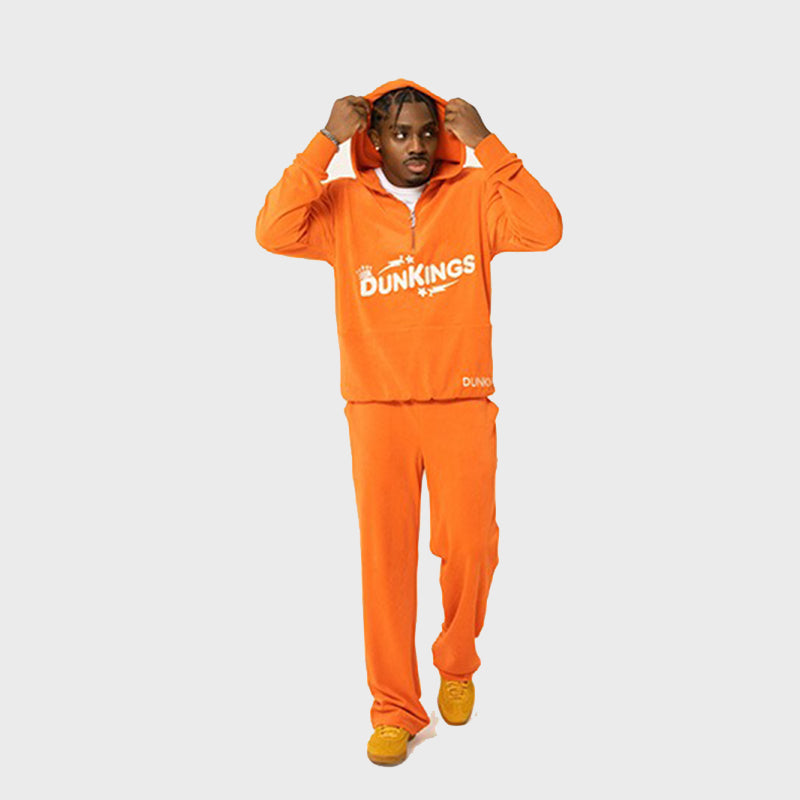 Juicy Couture x Dunkin DunKings Tracksuit Tracksuit unisex front product view | Dash Racegear — Dunkin DunKings by Juicy Couture – Limited Edition Tracksuit