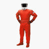 Junior Deluxe One Piece 2 Layer SFI - 5 Suit - Red - 157 CM / Euro 40 - Black