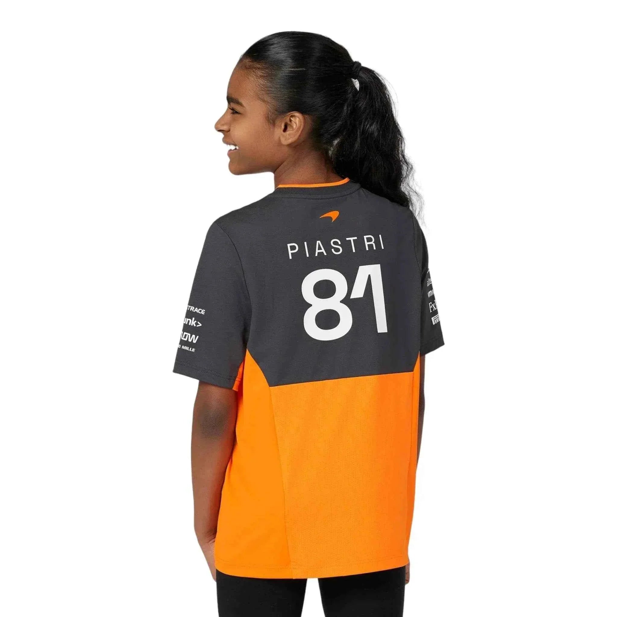 Junior Official Teamwear Set Up T - Shirt Oscar Piastri Formula 1