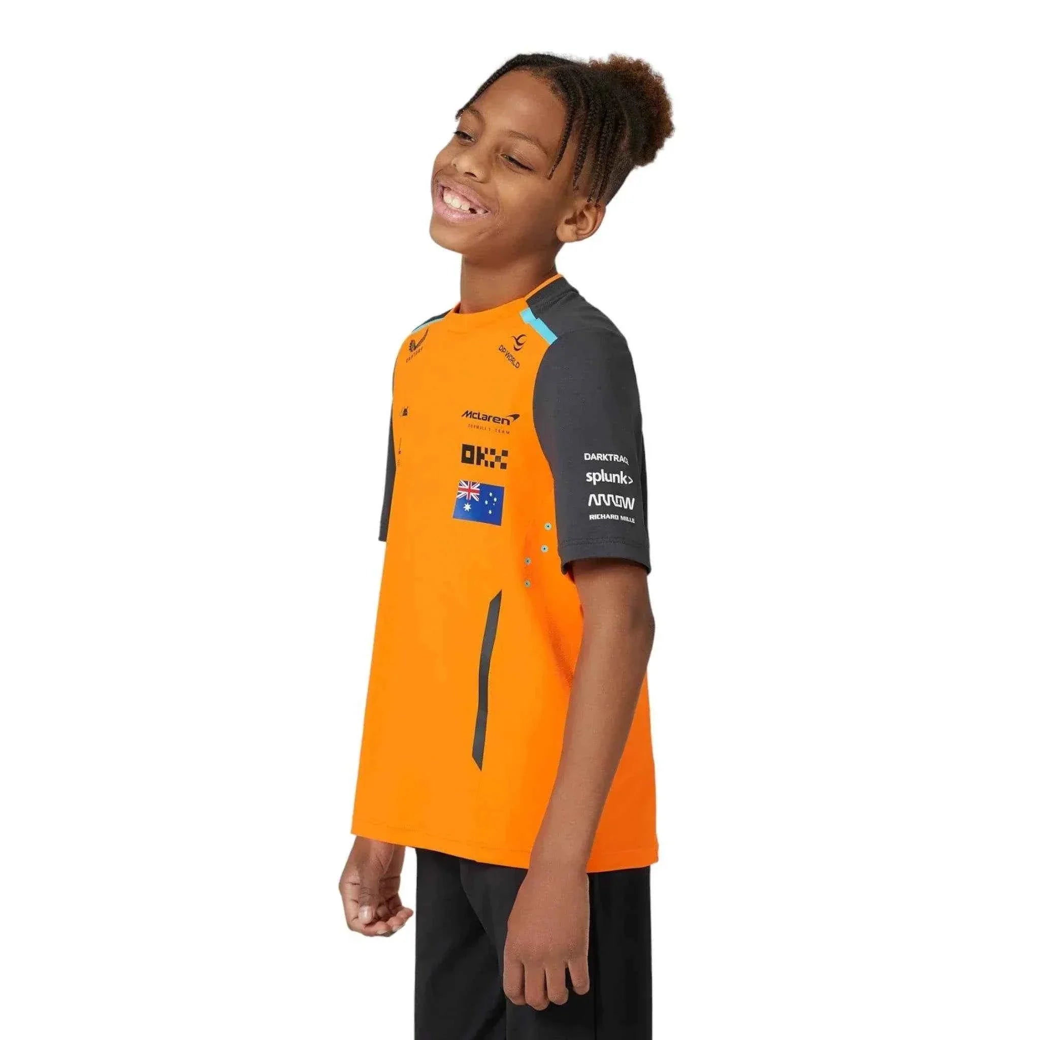 Junior Official Teamwear Set Up T - Shirt Oscar Piastri Formula 1