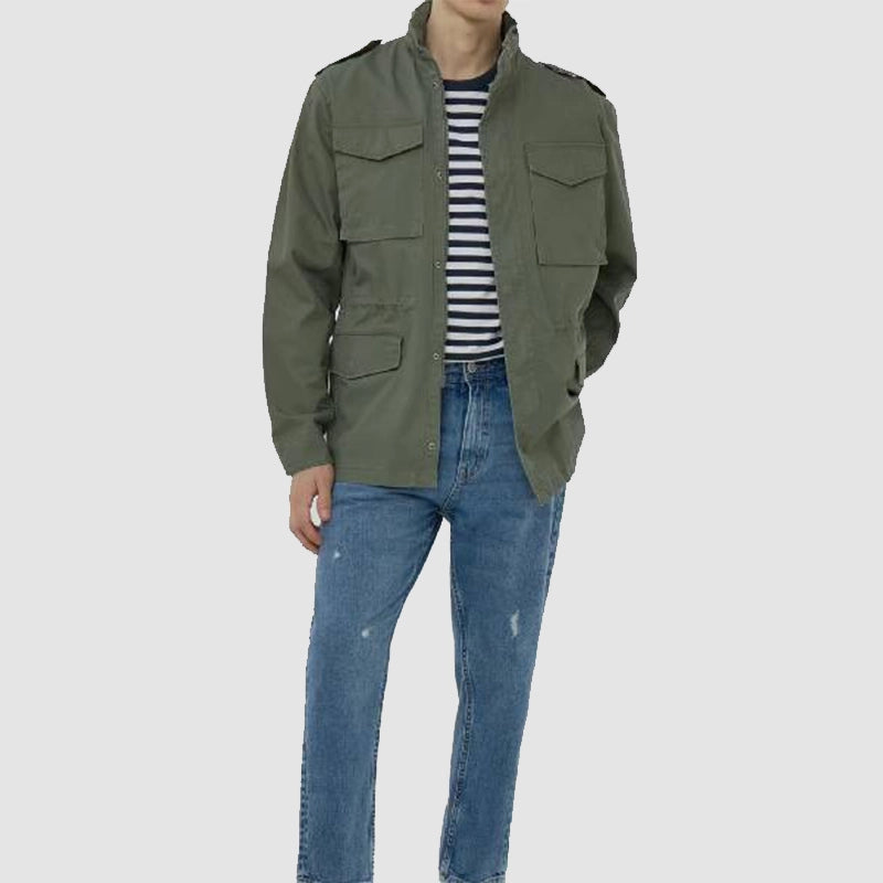 Power Book III Raising Kanan S04 Mekai Curtis Safari Jacket Jacket unisex detail view 3 | Dash Racegear — Raising Kanan S04 Mekai Curtis Safari Jacket – Trendy Look