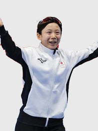 Winter Olympics 2026 Team Japan Kaori Sakamoto Jacket Jacket unisex detail view 9 | Dash Racegear — Team Japan Milano Cortina 2026 Opening Ceremony jacket in white & black, lightweight and fan‑ready style.