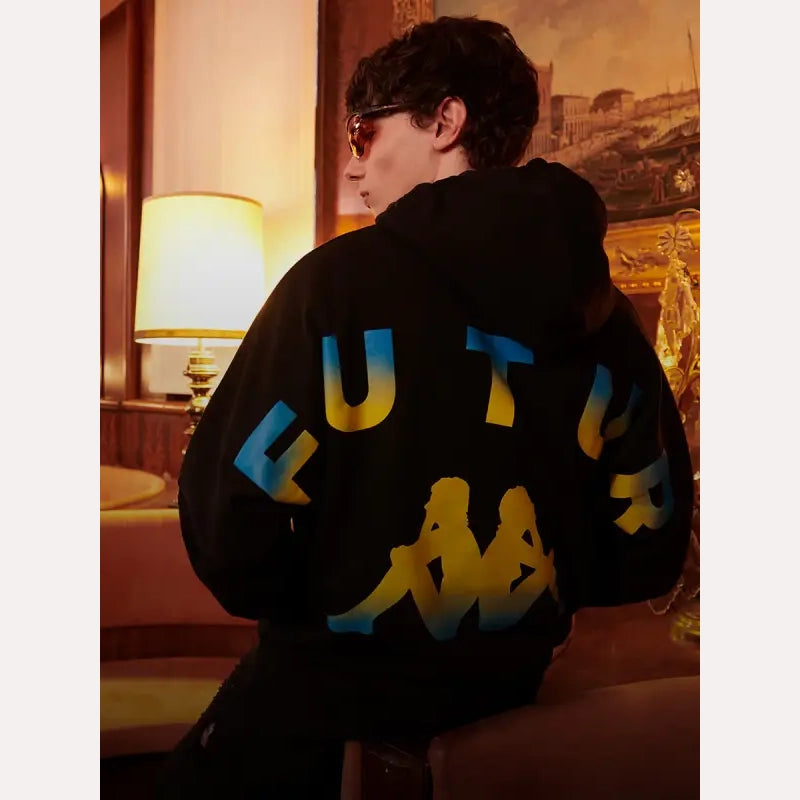 Kappa Futur Hoodie Hoodie unisex detail view 5 | Dash Racegear — Limited Hoodie – Kappa x Futur Streetwear Fit