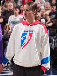 Kate Martin WNBA Legends Hoodie Hoodie unisex front product view | Dash Racegear — Kate Martin WNBA Legends pullover hoodie, featuring a modern basketball-inspired design with a clean athletic streetwear style.