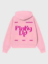 Katseye Desert Zip-up Hoodie Hoodie unisex detail view 4 | Dash Racegear — Katseye Pink Desert fleece hoodie blending premium craftsmanship with contemporary everyday wearability and stylish appeal.