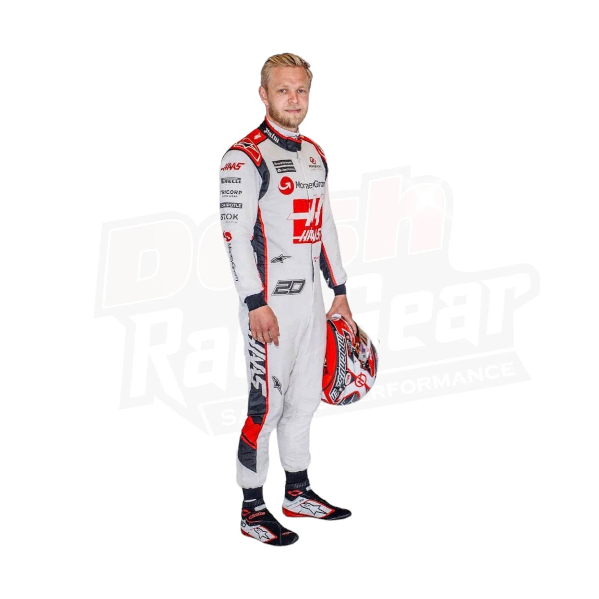 Kevin Magnussen Race Suit F1 Haas Team 2023 KIDS - Dash Racegear Store