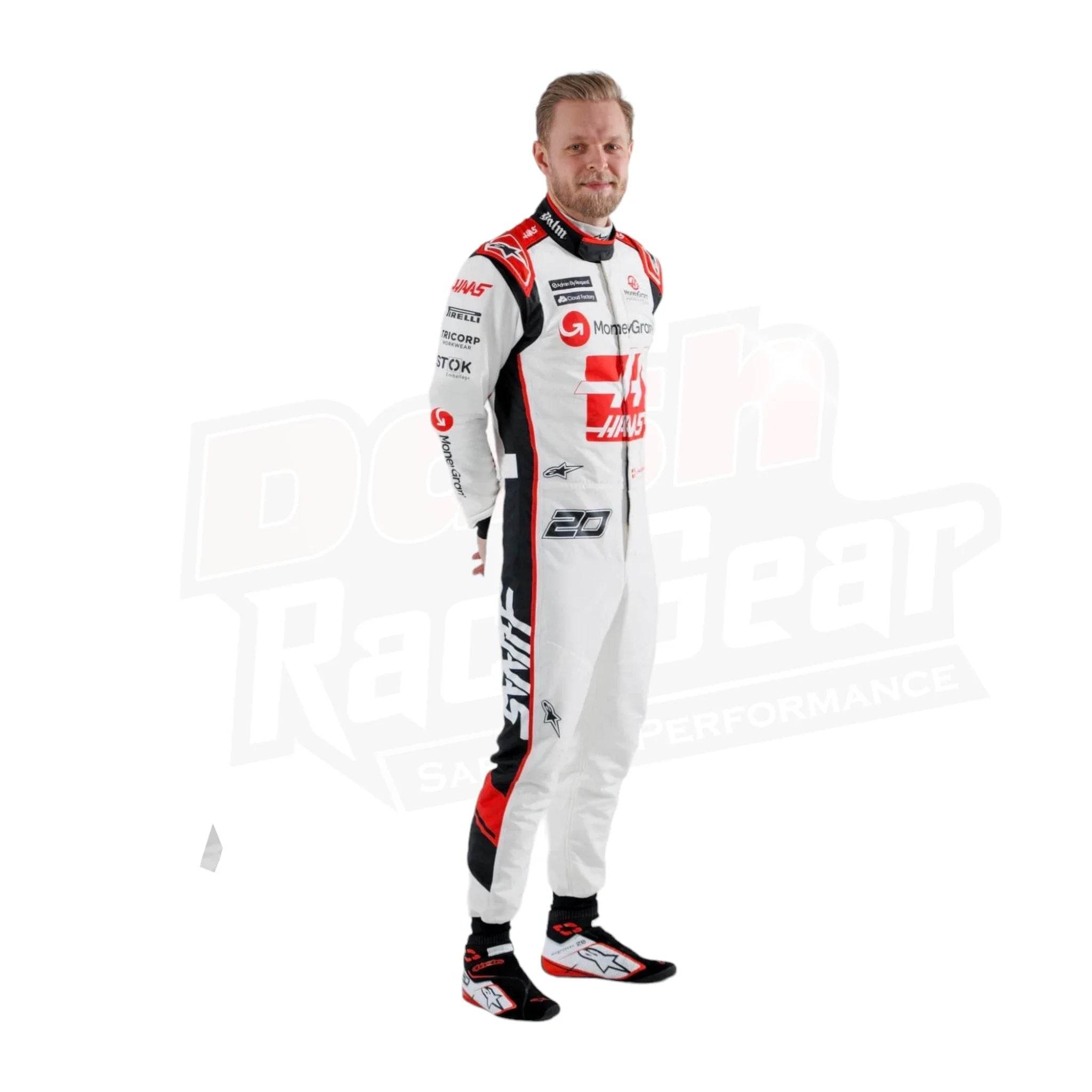 Kevin Magnussen Race Suit F1 Haas Team 2023 KIDS - Dash Racegear Store