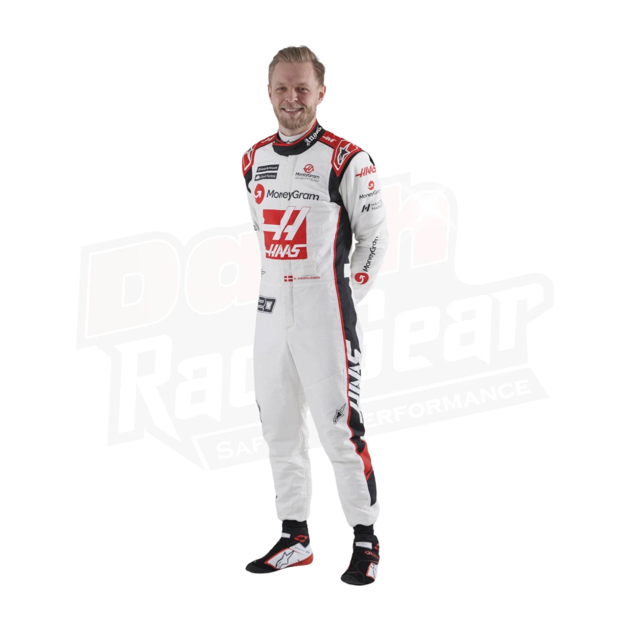 Kevin Magnussen Race Suit F1 Haas Team 2023 KIDS - Dash Racegear Store