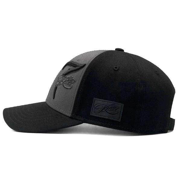 Kimi Räikkönen Cap Script 7 Roundbrim grey - black