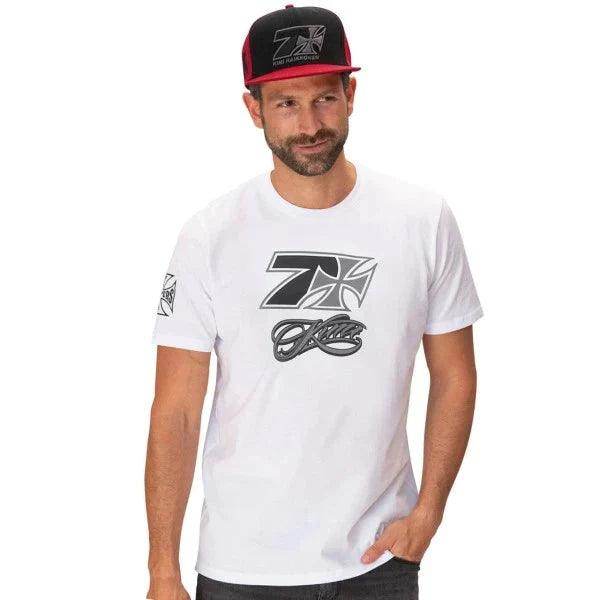 Kimi Räikkönen T-Shirt OG white - Dash Racegear Store