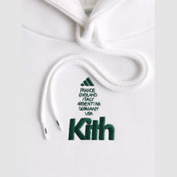 Kith for Adidas Football Hoodie Hoodie unisex detail view 4 | Dash Racegear — Shop Kith Adidas football hoodie for sporty luxury looks