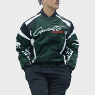 Kith X Cigarette Racing Nylon Bomber Jacket Bomber Jacket unisex detail view 4 | Dash Racegear — Exclusive Kith Cigarette Racing Bomber Jacket – High-Speed Style