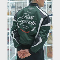 Kith X Cigarette Racing Nylon Bomber Jacket Bomber Jacket unisex detail view 2 | Dash Racegear — Shop Kith X Cigarette Racing Bomber Jacket – Limited Edition