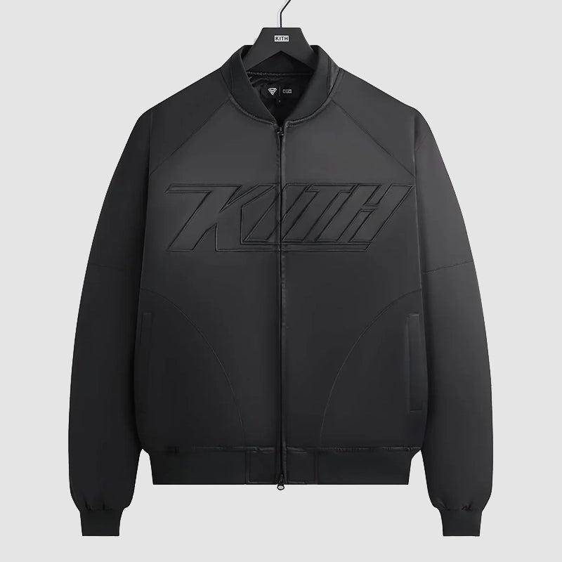 Kith x Superman Bomber Jacket Bomber Jacket unisex detail view 3 | Dash Racegear — Kith x Superman Rocking Bomber Jacket – Urban Fashion