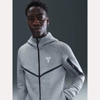 Nike Kobe Tech Fleece Windrunner Jacket Jacket unisex detail view 7 | Dash Racegear — nike grey tech fleece jacket kobe edition