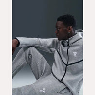 Nike Kobe Tech Fleece Windrunner Jacket Jacket unisex detail view 6 | Dash Racegear — grey nike kobe windrunner tech fleece jacket