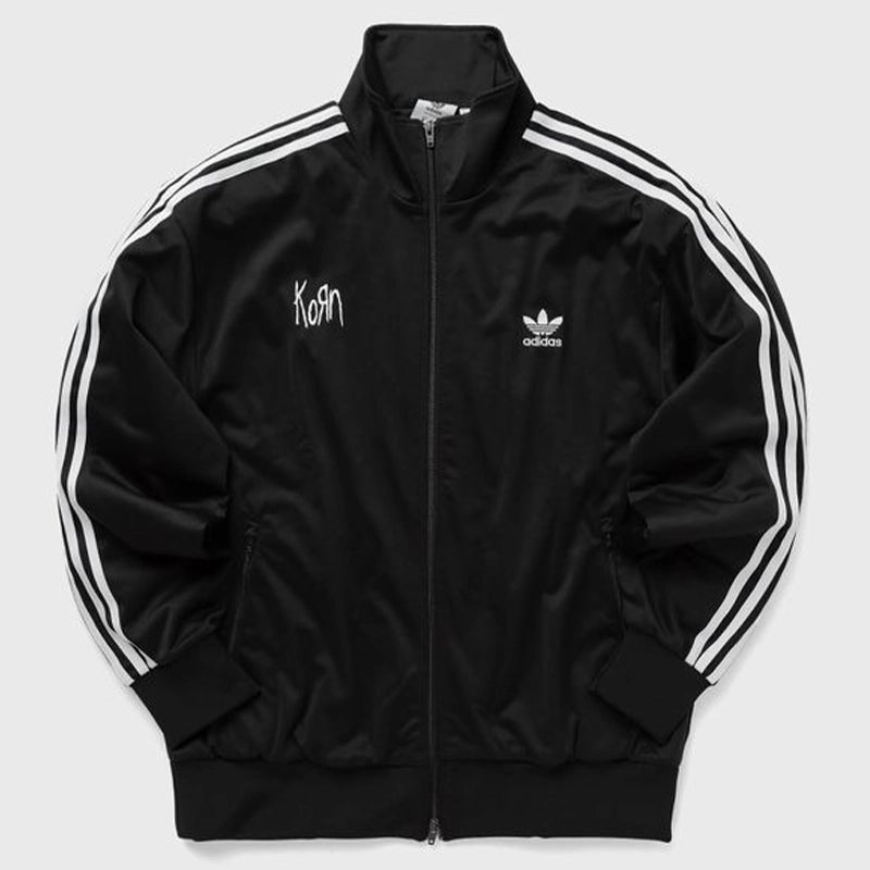 Korn x Adidas Black Tracksuit Tracksuit unisex detail view 4 | Dash Racegear — Buy Korn x Adidas Tracksuit Jacket Black