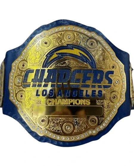 LA Chargers Los Angeles Championship Belt Adult Size 2mm Brass - 2 | Dash Racegear