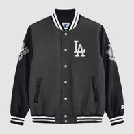 LA Dodgers First Rounder Varsity Jacket Varsity Jacket unisex front product view | Dash Racegear — LA Dodgers First Rounder Varsity Jacket – Classic Baseball Style