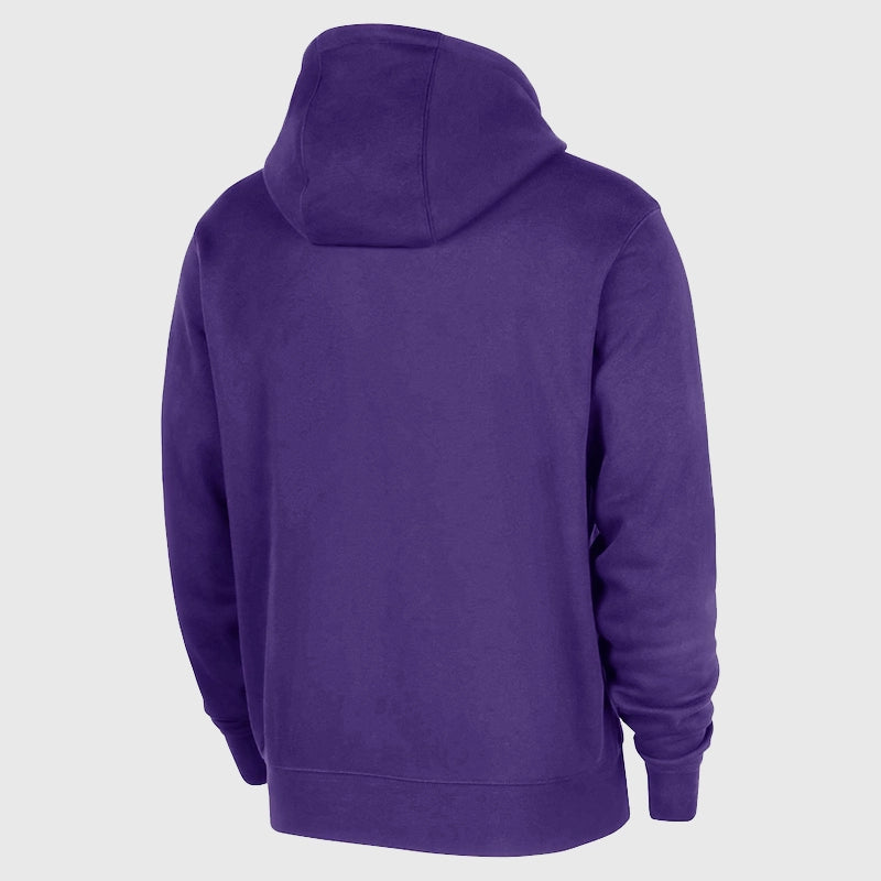 Lakers Nike 2025/26 Authentic Practice Club Hoodie Hoodie unisex detail view 6 | Dash Racegear — Performance Meets Pride – Nike 2025 Lakers Club Hoodie