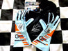 LANDO NORRIS MCLAREN RARE SPECIAL EDITION GULF F1 GLOVES ( Baby )