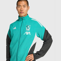 LFC Adidas 25/26 European Pre Match Jacket Jacket unisex detail view 4 | Dash Racegear — Adidas LFC European Pre-Match 2025/26 Matchday Jacket