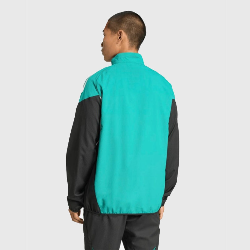 LFC Adidas 25/26 European Pre Match Jacket Jacket unisex detail view 2 | Dash Racegear — Adidas LFC 2025/26 European Warmup Training Jacket