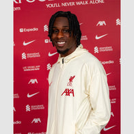 Jeremie Frimpong Nike Liverpool FC Strike Track Jacket Jacket unisex detail view 3 | Dash Racegear — Liverpool FC Nike performance track jacket